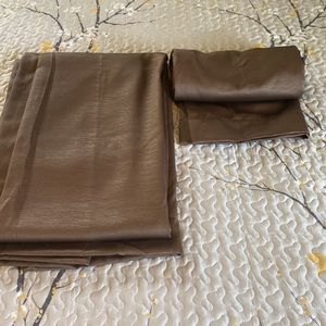 Brown “Blackout” Curtains 50”W x 80”L